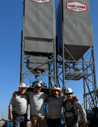 image of 4 men who work for Cash Jones Ready Mix