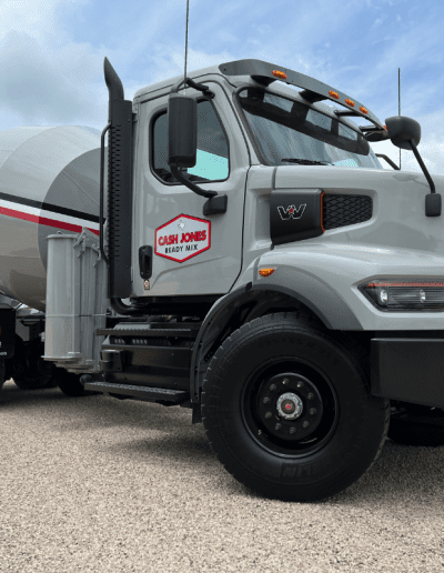 image of Cash Jones Ready Mix cement trucks